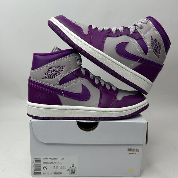 Jordan Shoes - Nike Shoes Air Jordan 1 Retro Mid WMNS “Magenta” 2023
